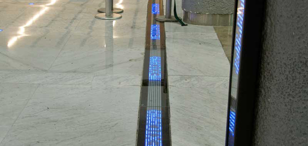 Mensajero banner electronico de LEDs